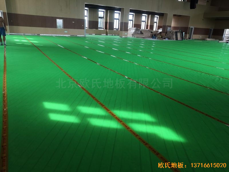 南京埔口區(qū)實(shí)驗(yàn)小學(xué)運(yùn)動(dòng)地板鋪設(shè)案例
