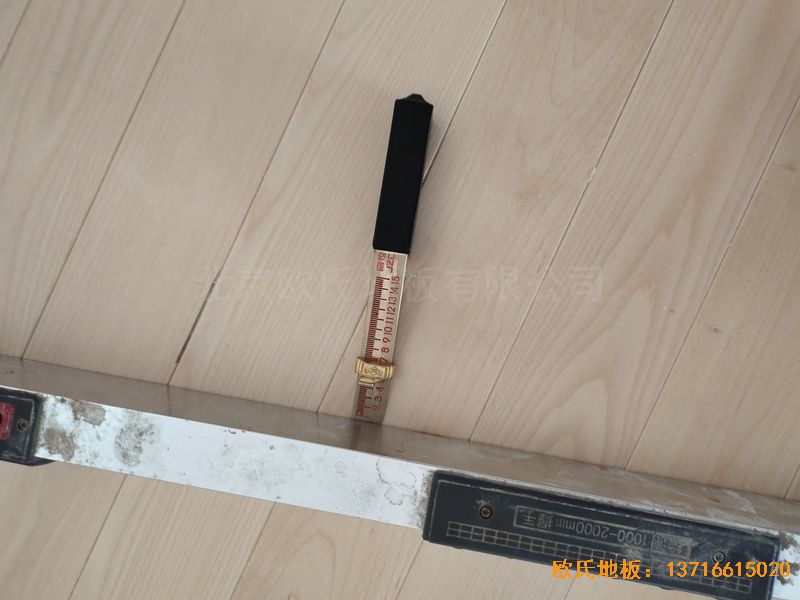 杭州26號地商務(wù)金融體育地板鋪裝案例