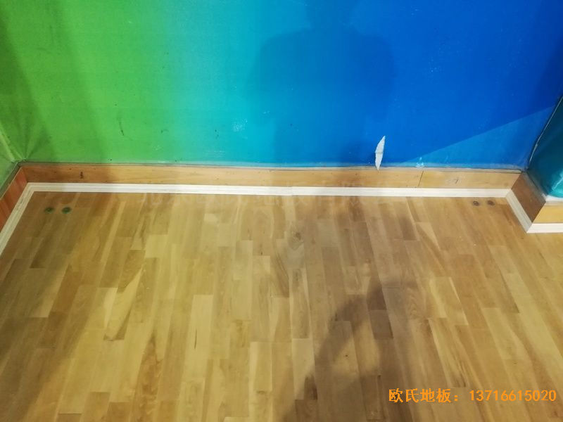 贛州體育館體育木地板安裝案例