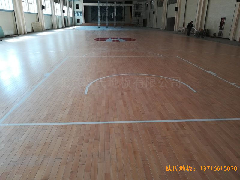 陜西榆林神木何家塔煤礦運(yùn)動(dòng)木地板鋪裝案例