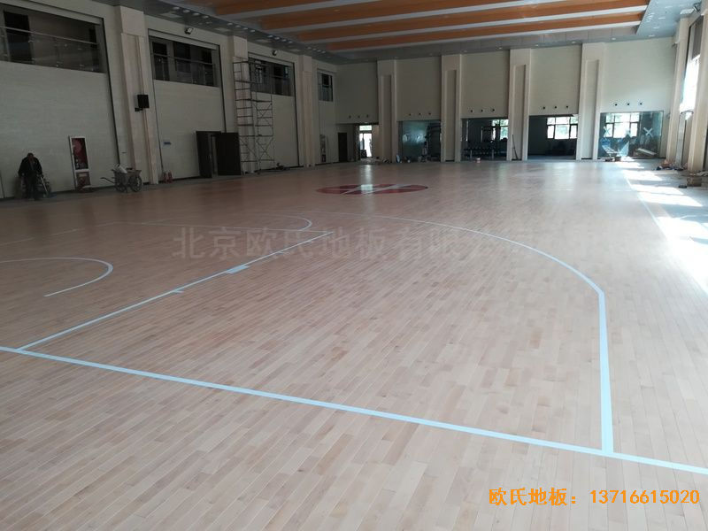 陜西榆林神木何家塔煤礦運(yùn)動(dòng)木地板鋪裝案例