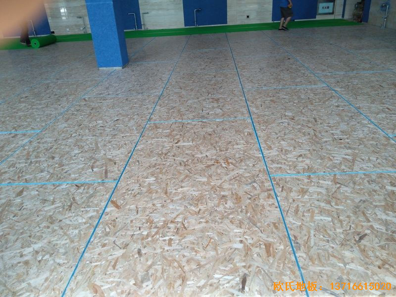 內(nèi)蒙古赤峰中國稅務(wù)總局職工活動中心運動地板施工案例