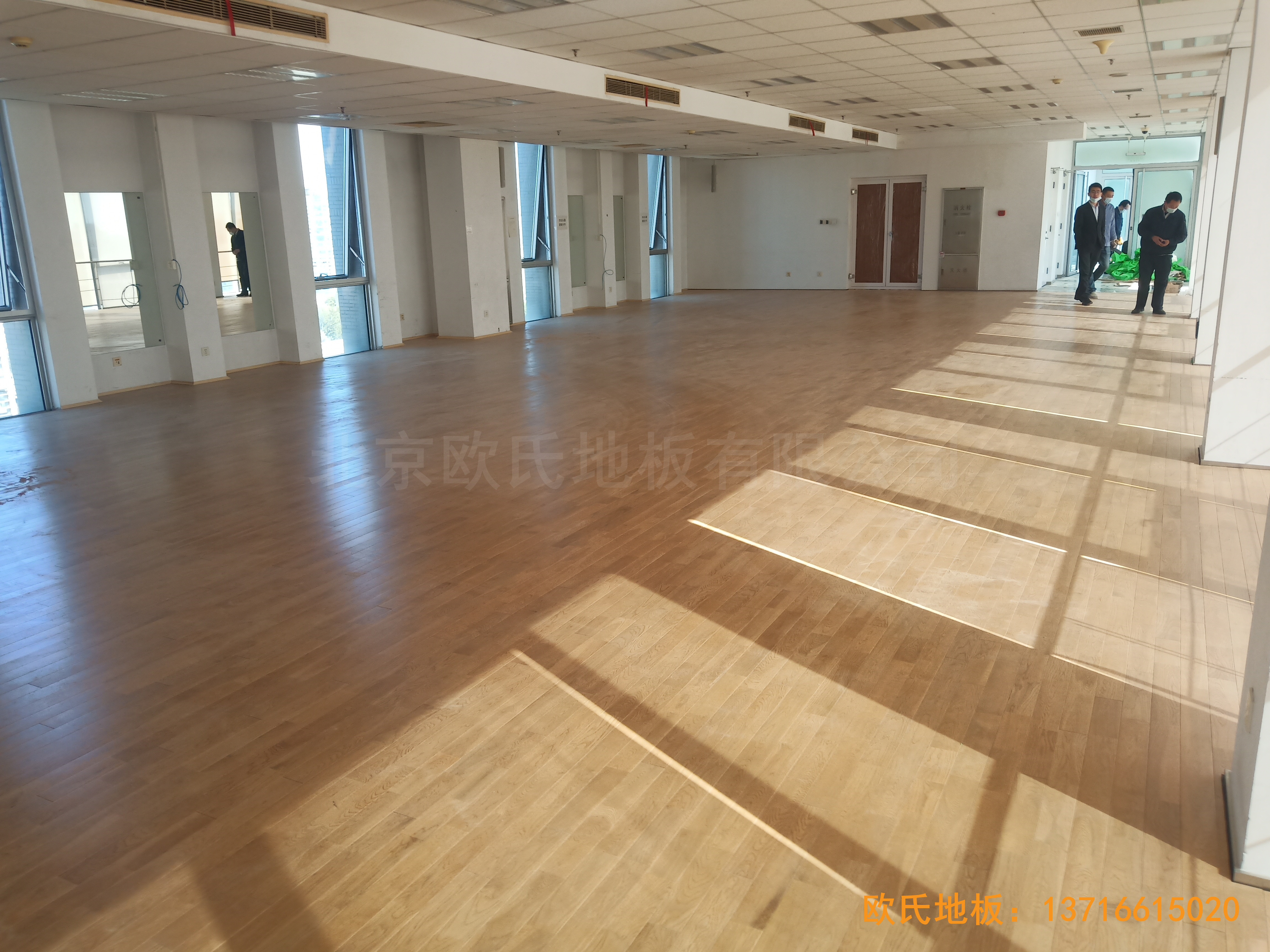 中國科學(xué)院技術(shù)研究所運動館體育地板鋪裝案例4
