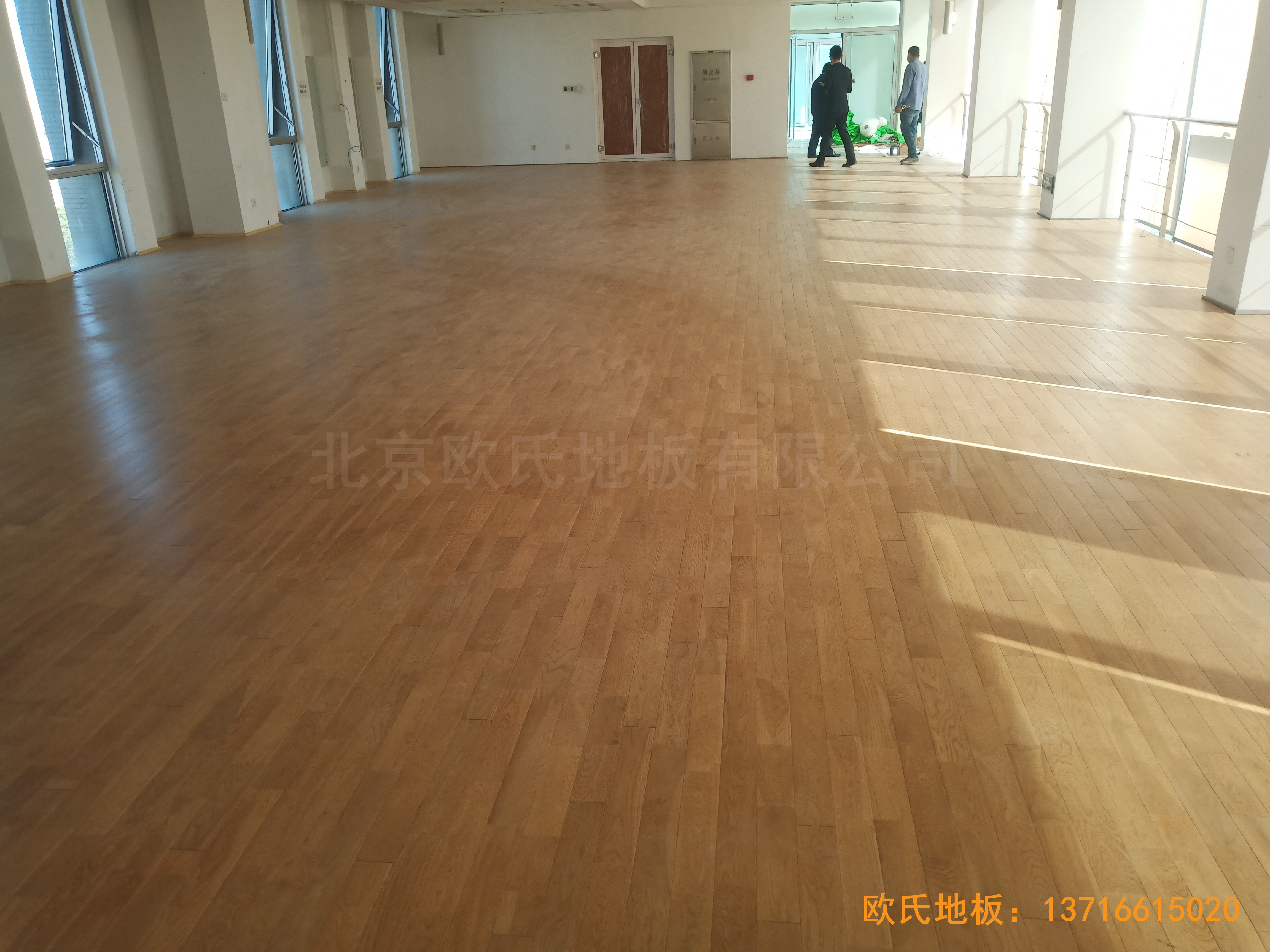 中國科學(xué)院技術(shù)研究所運動館體育地板鋪裝案例5