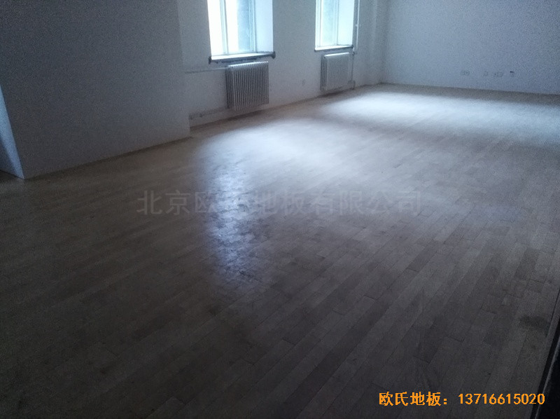 北京朝陽(yáng)運(yùn)動(dòng)館體育地板施工案例5