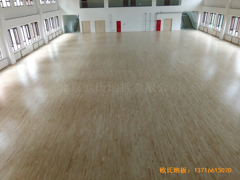 北京趙全營(yíng)鎮(zhèn)天順小學(xué)體育館體育地板鋪設(shè)案例5