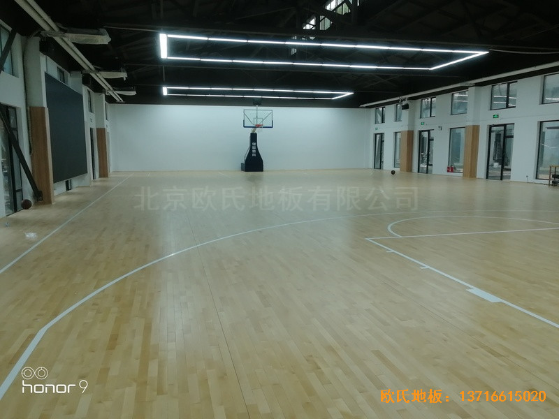 上海江楊南路485號攻守道場體育木地板鋪裝案例4