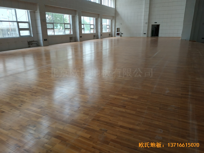 寧夏銀川試驗中學(xué)舞臺體育地板鋪裝案例0