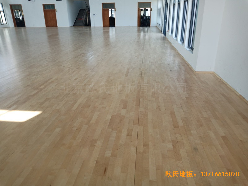 寧波中國石油儲蓄基地運動館運動木地板鋪裝案例0