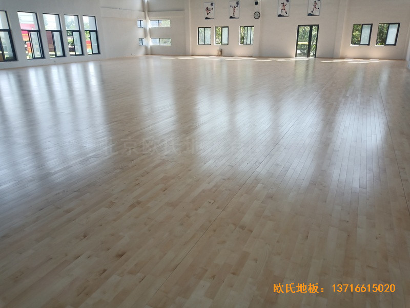 寧波中國石油儲蓄基地運動館運動木地板鋪裝案例4