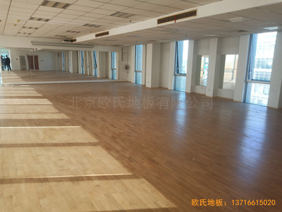 中國科學(xué)院技術(shù)研究所運動館體育地板鋪裝案例