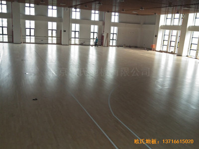 北京師范大學(xué)籃球館運(yùn)動(dòng)木地板安裝案例