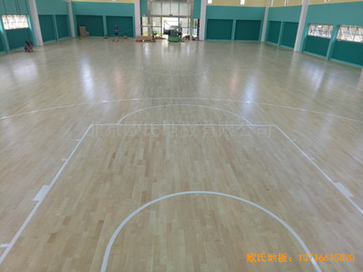 寧波中國石油儲蓄基地運(yùn)動館運(yùn)動木地板鋪裝案例