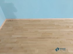 中學(xué)籃球館木地板施工流程