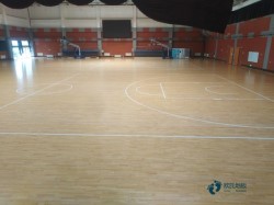 學(xué)校松木舞臺體育地板施工隊